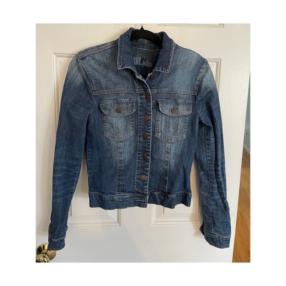 Kut from the Kloth Blue Denim Jacket - Picture 1 of 12
